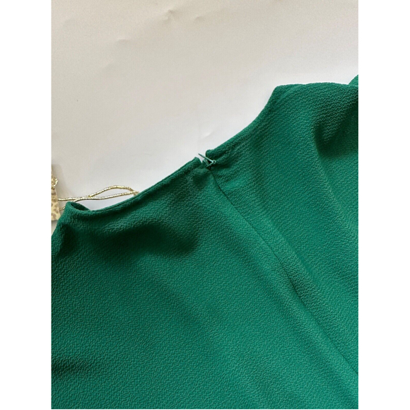 dancing leopard Green Jumpsuit Size 8 - Picture 5 of 5